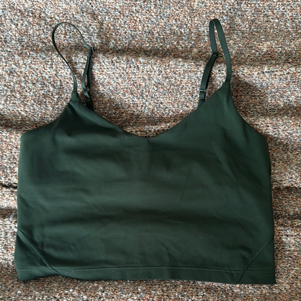 Lululemon green align crop Top